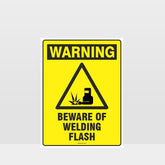 Custom Signs Personalized,Warning Beware Of Welding Flash Sign